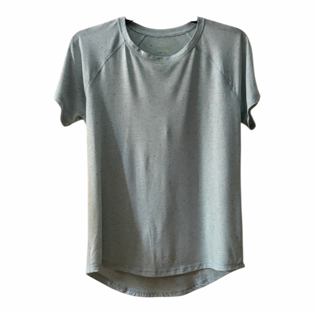 TEC Gear essential gear Light Blue Speckled Short Sleeve Tee